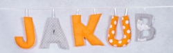 Písmena 3D pomeranč 1, Počet písmen hvězdička